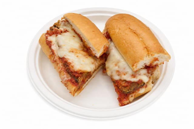 Eggplant Sandwich.