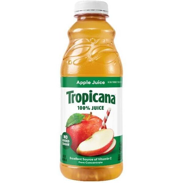 Tropicana Apple Juice.