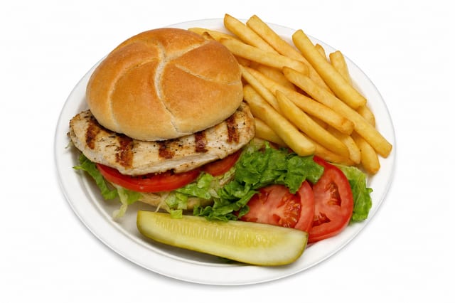 Grilled Chicken Deluxe.