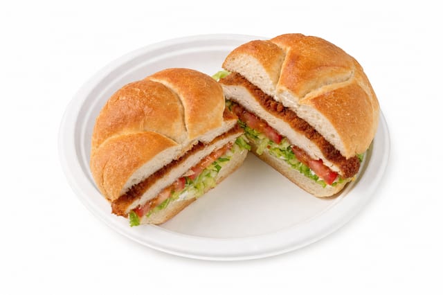 Chicken Cutlet Sandwich.