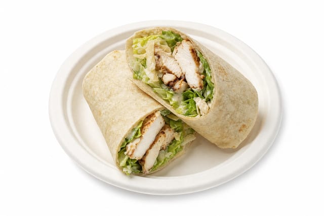 Chicken Caesar Wrap.