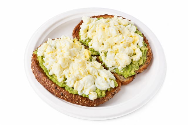 Avocado and Egg Whites.