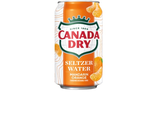 Canada Dry Seltzer.