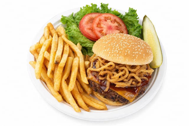 BBQ Burger Deluxe.