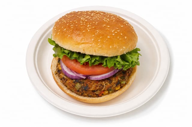 Veggie Burger (No Fries).