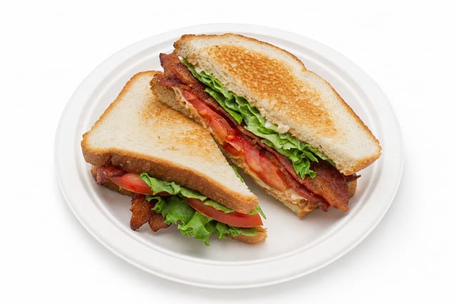 BLT with Turkey Bacon.