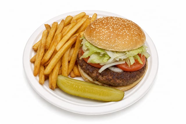 Plain Burger Deluxe.