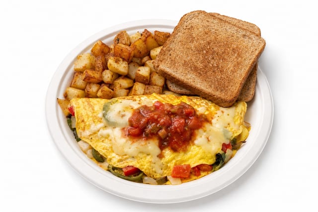 Mexican Omelette.
