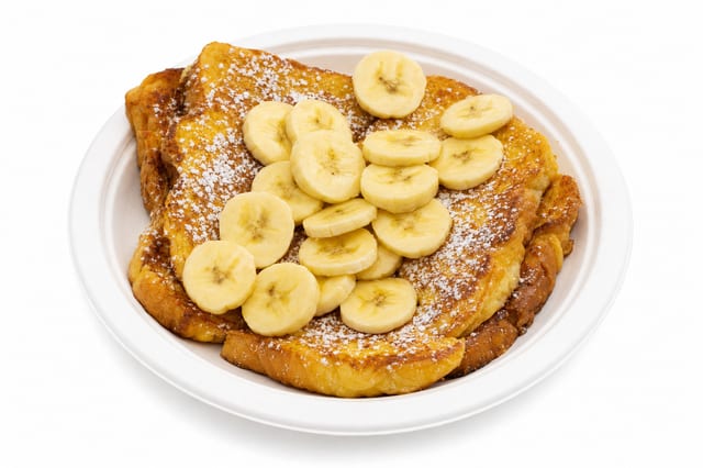French Toast with Bananas.
