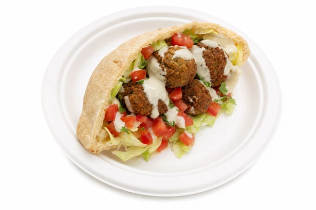 Falafel Sandwich.