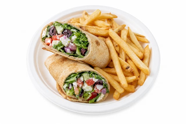 Greek Wrap Deluxe.