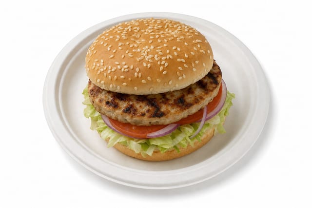 Turkey Burger (No Fries).