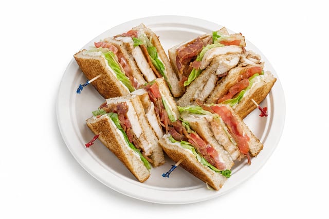 Chicken Club Sandwich.
