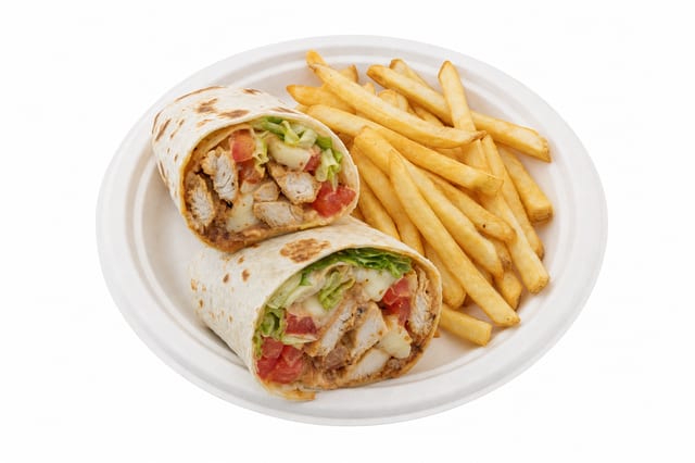 Chipotle Chicken Wrap Deluxe.