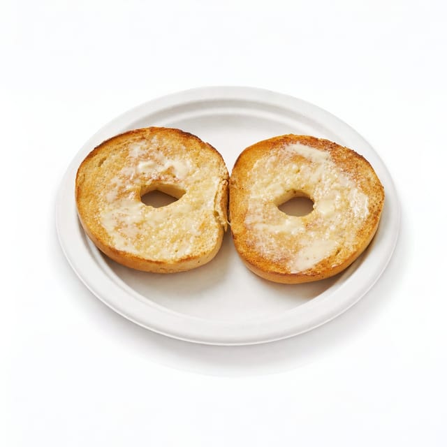 Bagel with Butter.